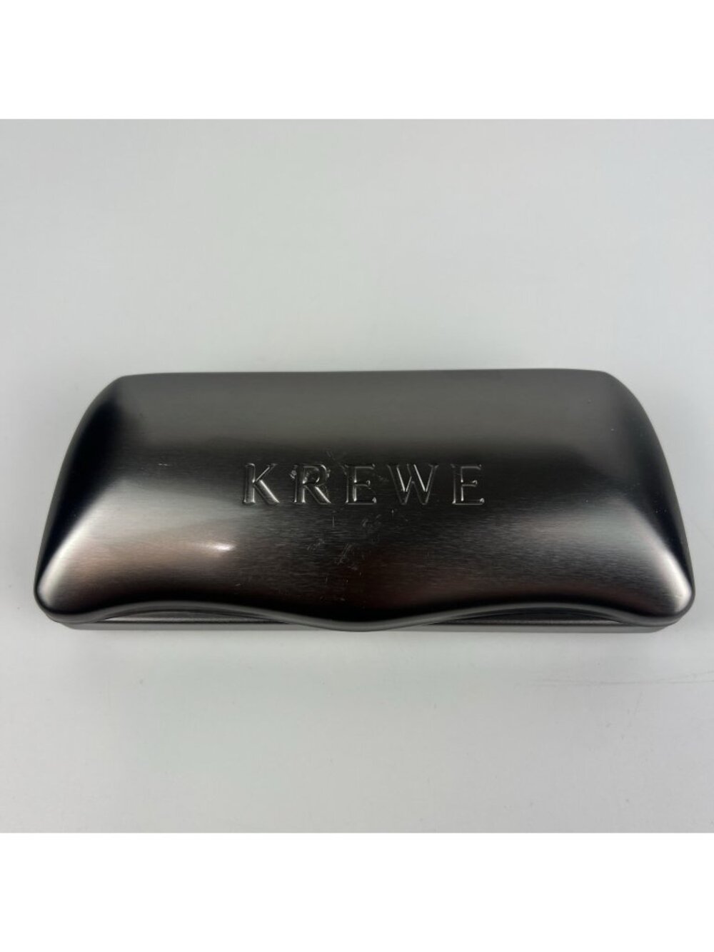 KREWE Sunglasses Hard Case Black Clamshell Microfiber Lined Preowned